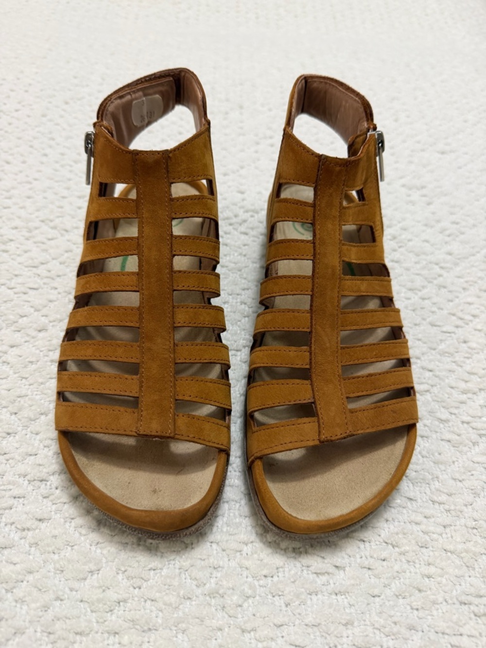 NAOT Footwear Pitau Amber Nubuck Backstrap Sandals Women’s Size 38